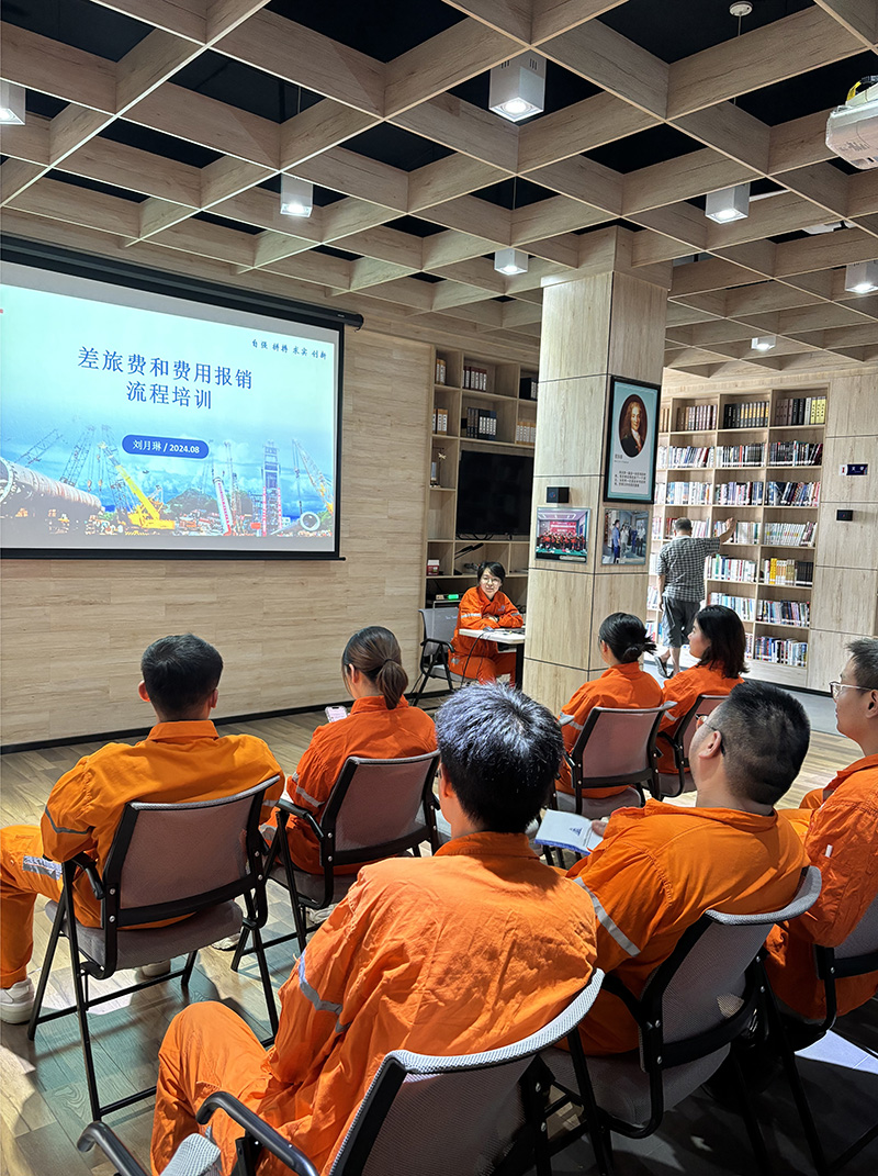 弘旭公司支工會組織開展差旅費(fèi)報(bào)銷制度分享會(圖1)